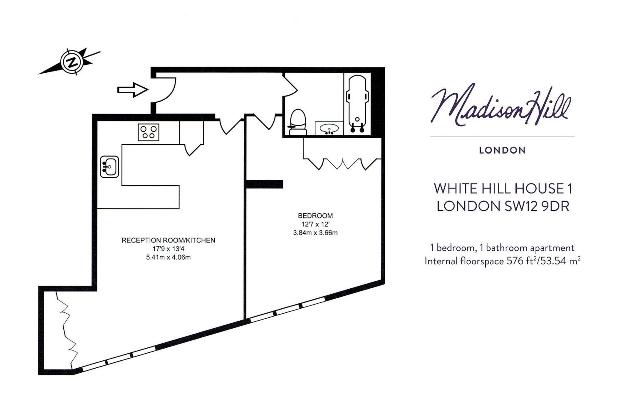 Madison Hill - White Hill House 1 - 1 Bedroom Flat London Bagian luar foto